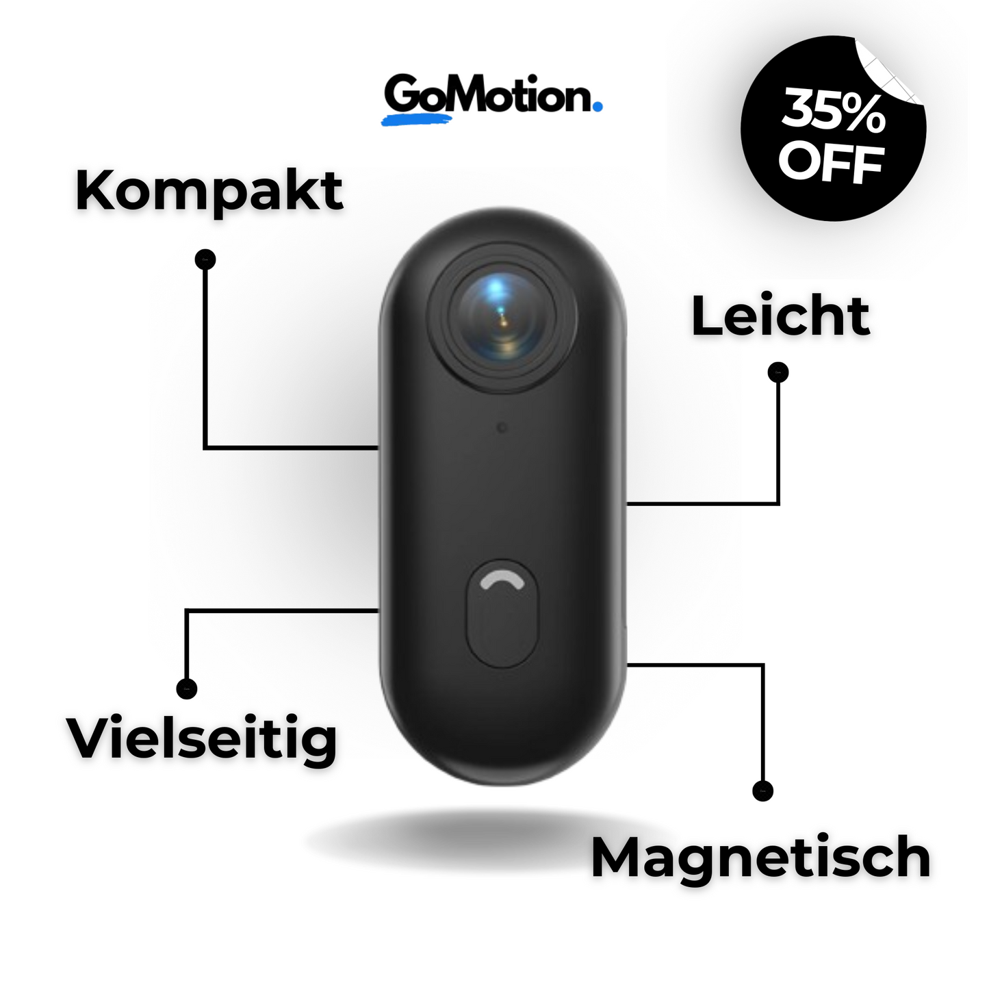 GoMotion™ - Action Kamera für Reiter
