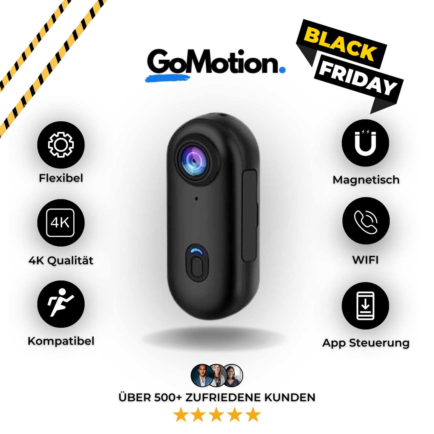 GoMotion™ - Action Kamera für Reiter