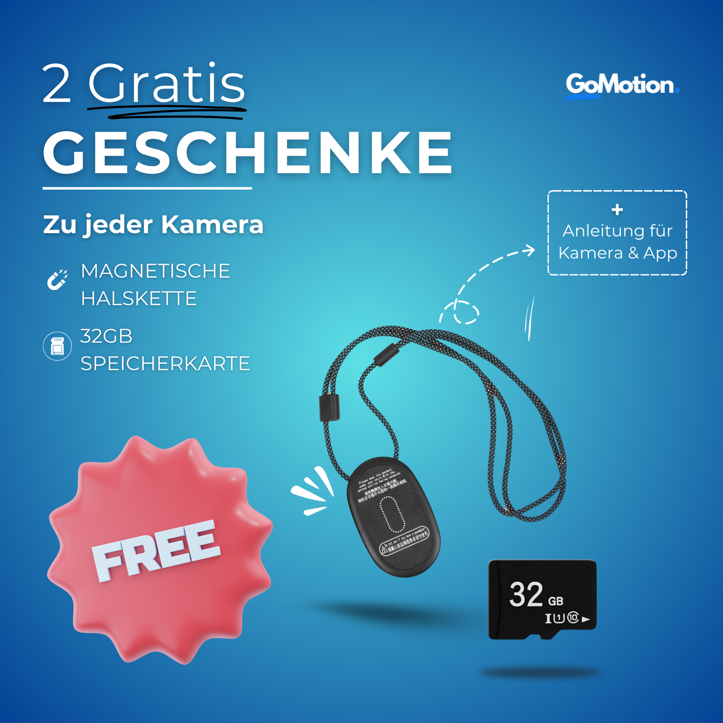 GoMotion™ - Action Kamera für Reiter